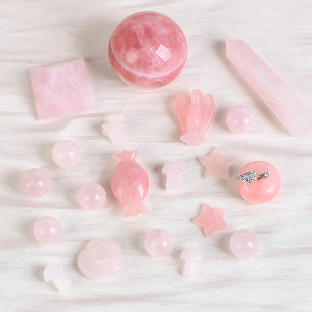 [Love & Healing] Rose Quartz Energy Set