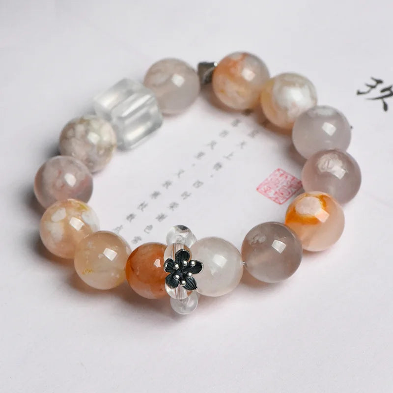 Sakura Balance Crystal Bracelet