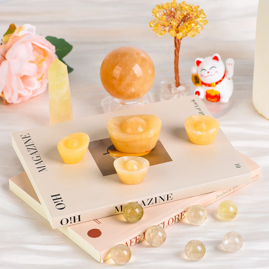 [Focus & Abundance] Citrine Energy Set