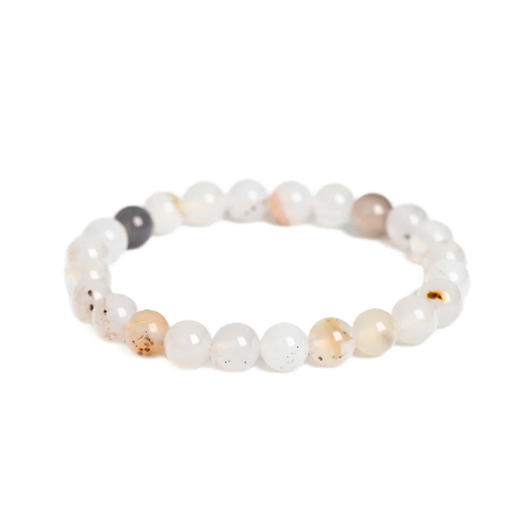 White Agate Bracelet