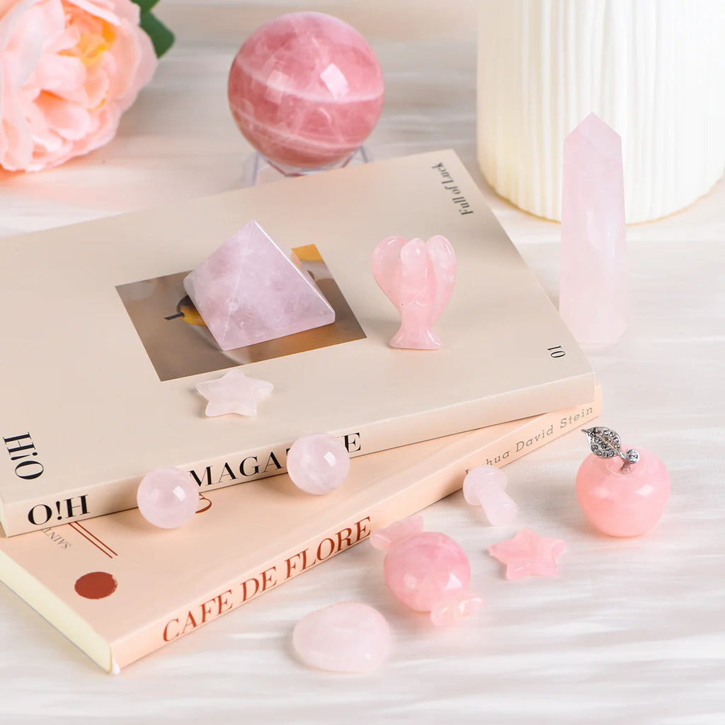 [Love & Healing] Rose Quartz Energy Set