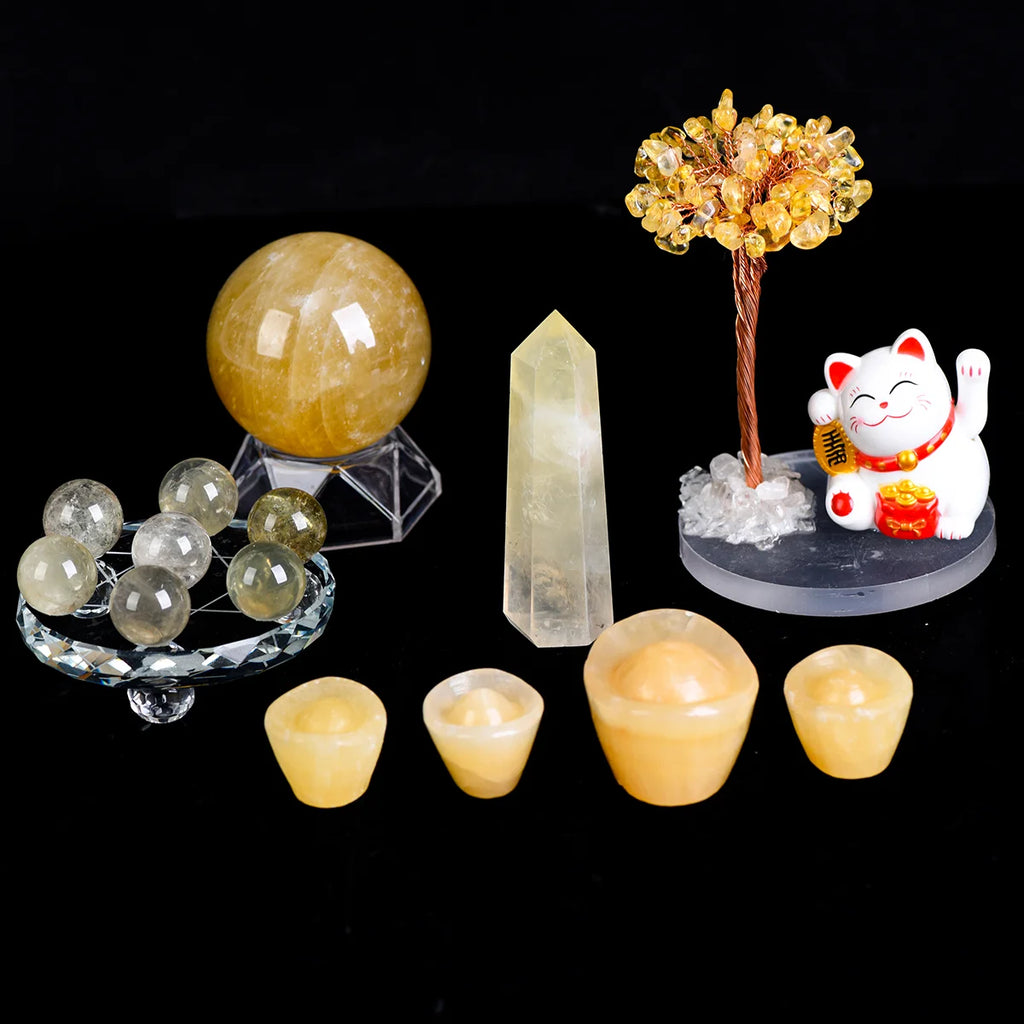 [Focus & Abundance] Citrine Energy Set