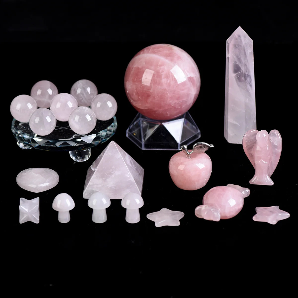 [Love & Healing] Rose Quartz Energy Set