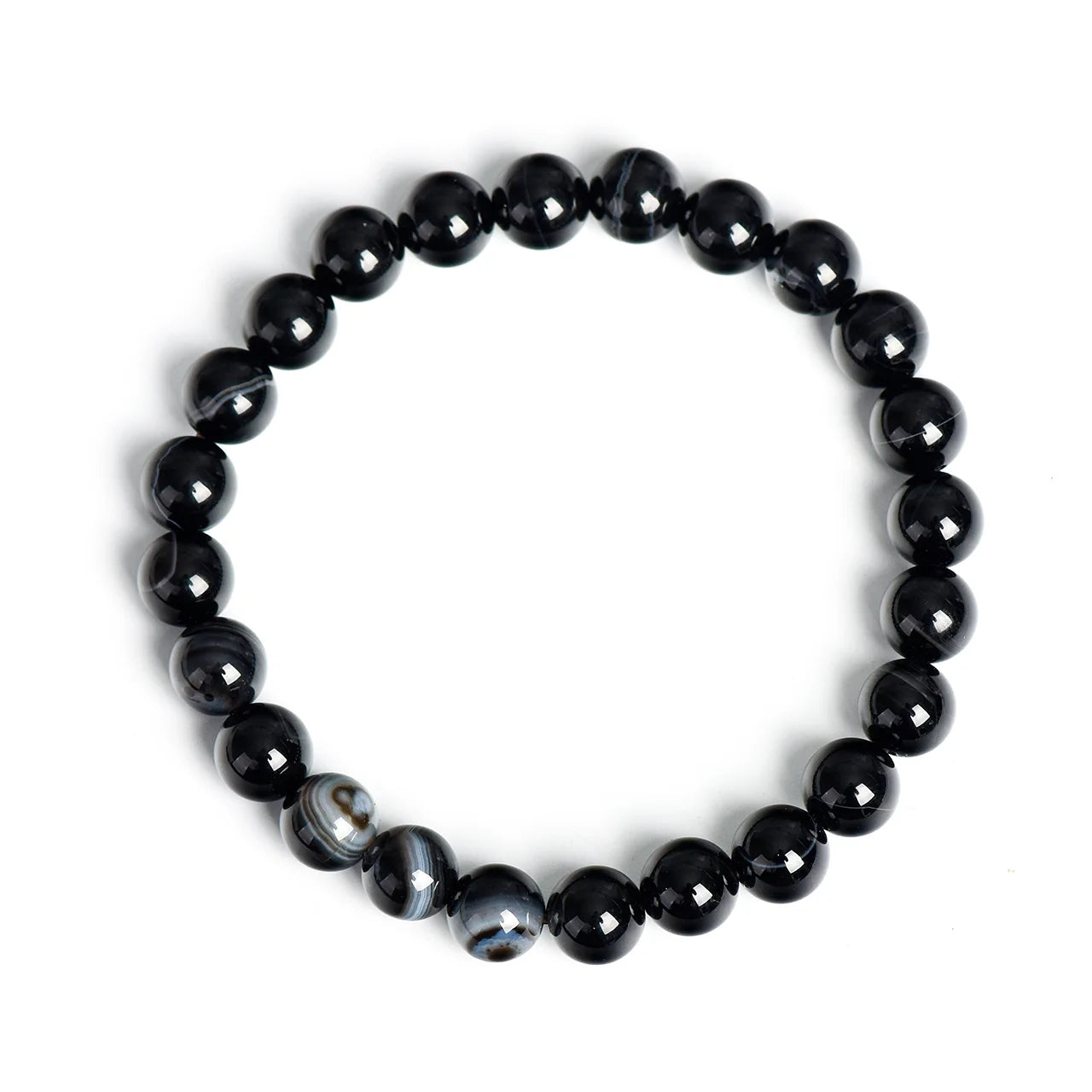 Black Agate Bracelet