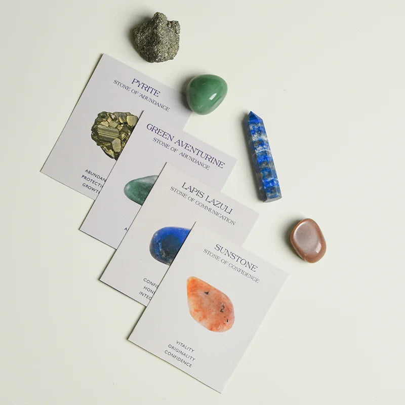 Crystal Card Rolling Stone Set