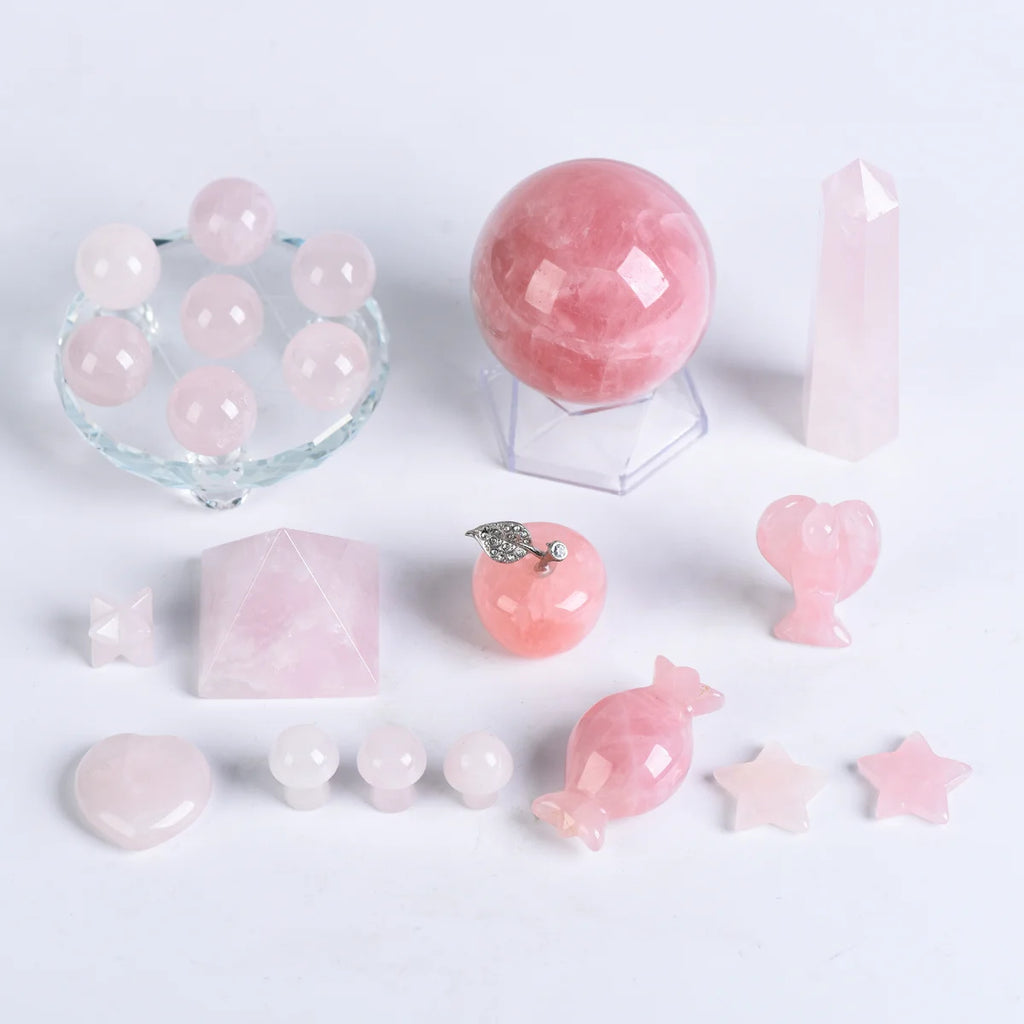 [Love & Healing] Rose Quartz Energy Set