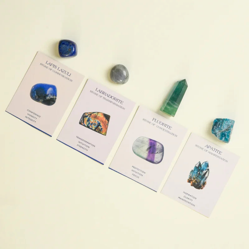 Crystal Card Rolling Stone Set